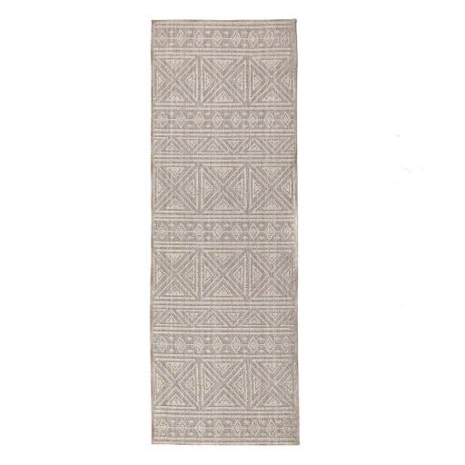 Covor tip traversă gri/bej lavabil 58x230 cm Lucia – Flair Rugs
