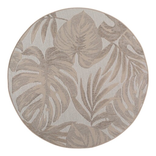 Covor pentru exterior și interior bej rotund ø 120 cm Desert 1302 – Ayyildiz Carpets