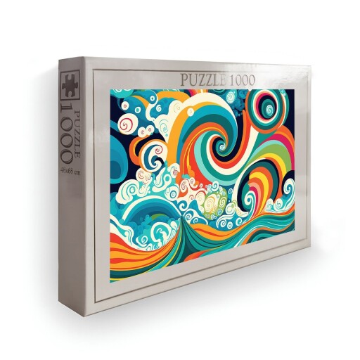 Puzzle, Wallxpert, PZL_0102_1000, Multicolor