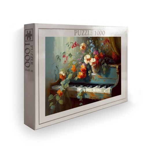 Puzzle, Wallxpert, PZL_0107_1000, Multicolor