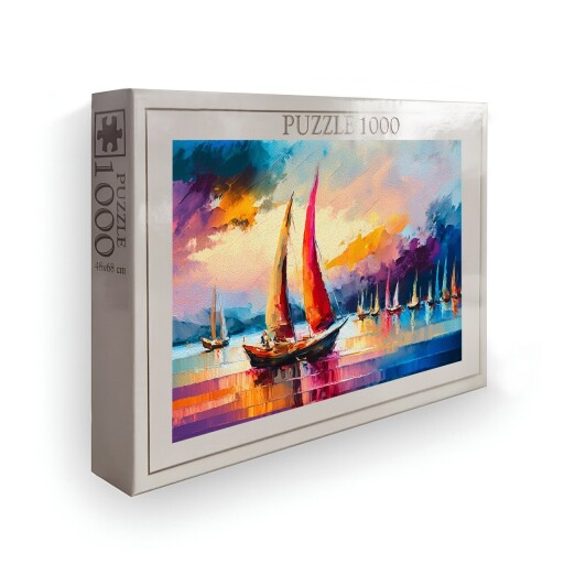 Puzzle, Wallxpert, PZL_0113_1000, Multicolor
