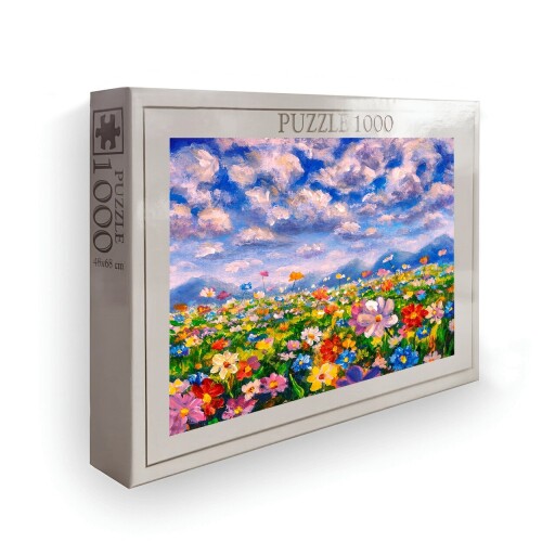 Puzzle, Wallxpert, PZL_0125_1000, Multicolor