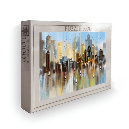 Puzzle, Wallxpert, PZL_0126_1000, Multicolor