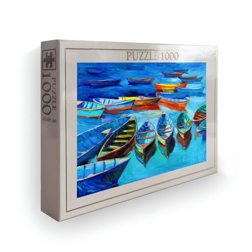 Puzzle, Wallxpert, PZL_0128_1000, Multicolor