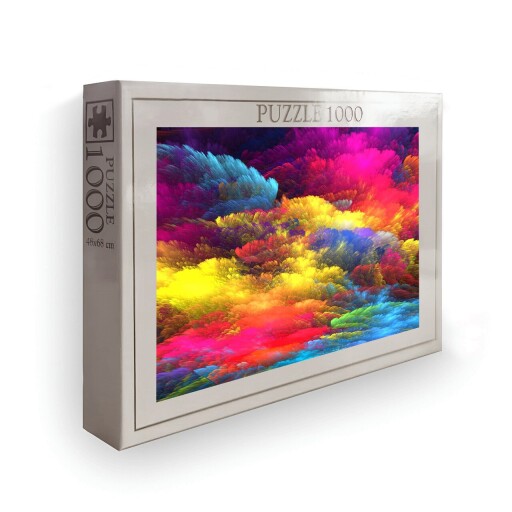 Puzzle, Wallxpert, PZL_0133_1000, Multicolor
