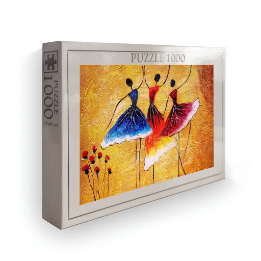 Puzzle, Wallxpert, PZL_0139_1000, Multicolor