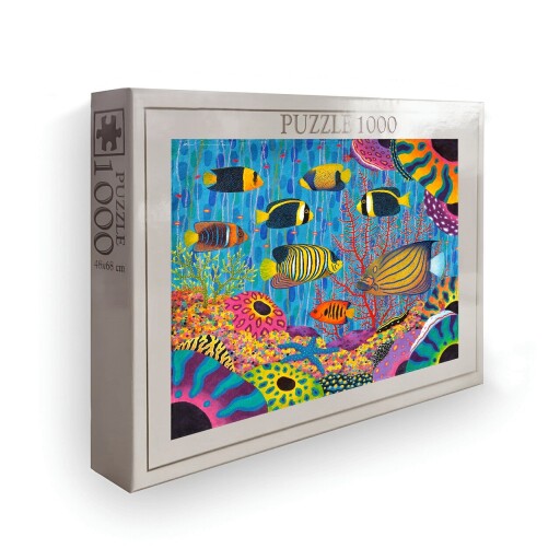 Puzzle, Wallxpert, PZL_0141_1000, Multicolor