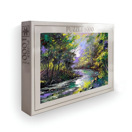 Puzzle, Wallxpert, PZL_0148_1000, Multicolor
