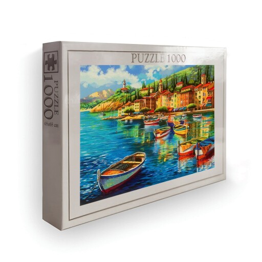 Puzzle, Wallxpert, PZL_0157_1000, Multicolor
