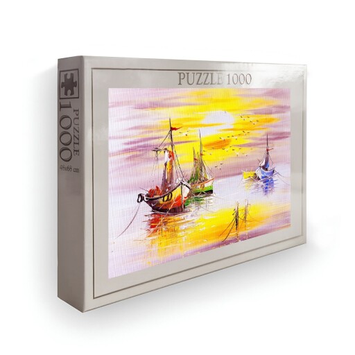 Puzzle, Wallxpert, PZL_0168_1000, Multicolor