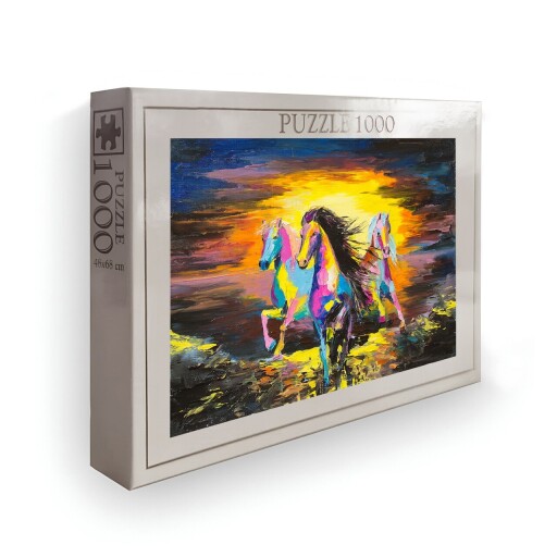 Puzzle, Wallxpert, PZL_0170_1000, Multicolor
