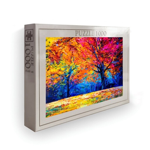 Puzzle, Wallxpert, PZL_0173_1000, Multicolor