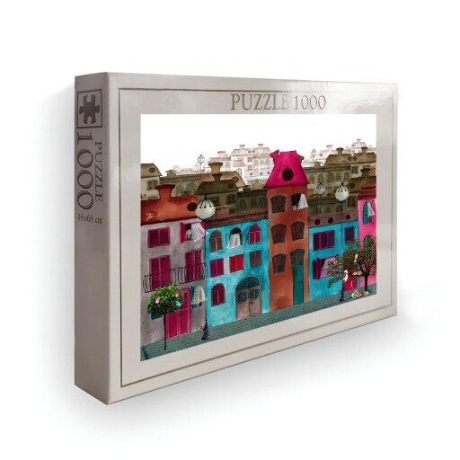 Puzzle, Wallxpert, PZL_0177_1000, Multicolor