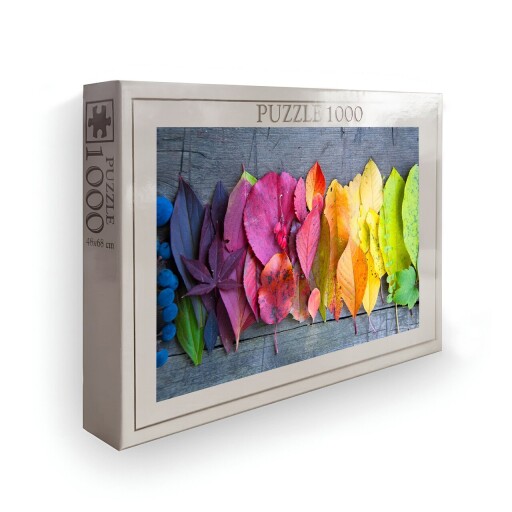 Puzzle, Wallxpert, PZL_0186_1000, Multicolor