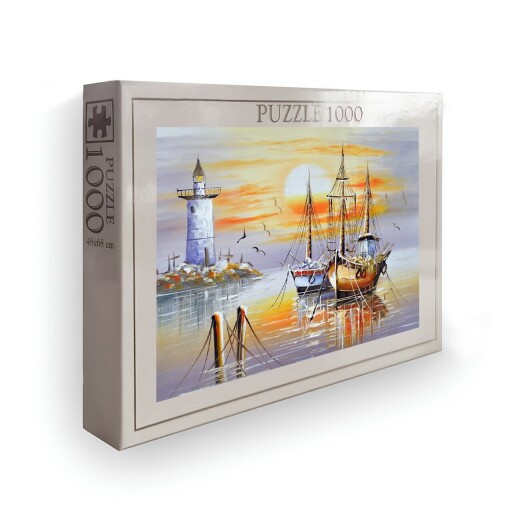 Puzzle, Wallxpert, PZL_027_1000, Multicolor