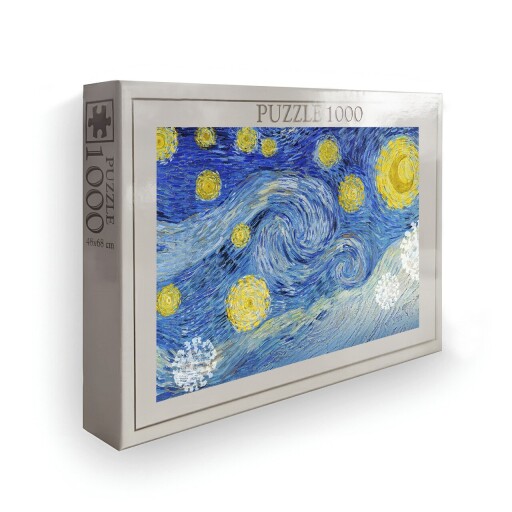 Puzzle, Wallxpert, PZL_033_1000, Multicolor