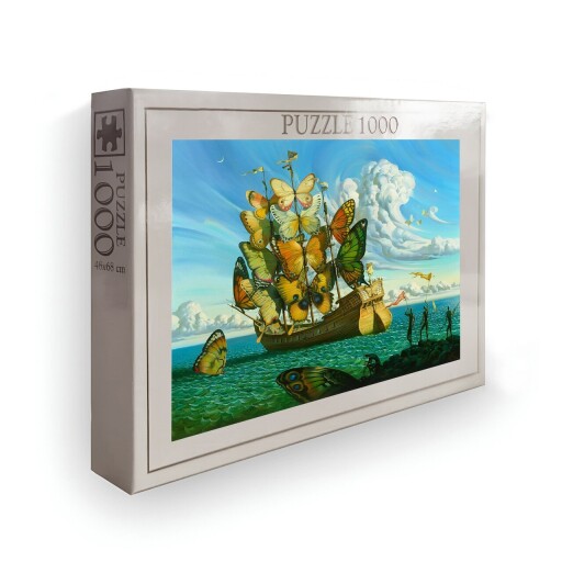 Puzzle, Wallxpert, PZL_044_1000, Multicolor