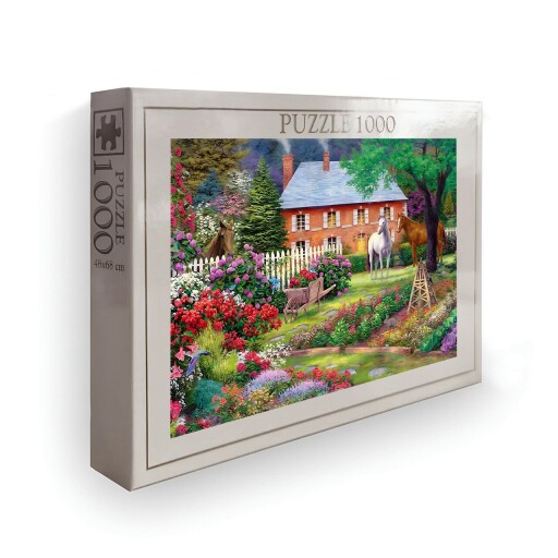 Puzzle, Wallxpert, PZL_053_1000, Multicolor