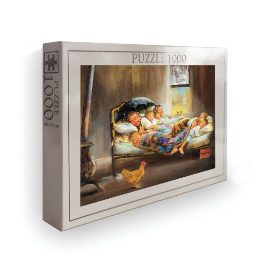 Puzzle, Wallxpert, PZL_06_1000, Multicolor