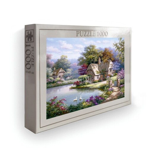 Puzzle, Wallxpert, PZL_068_1000, Multicolor