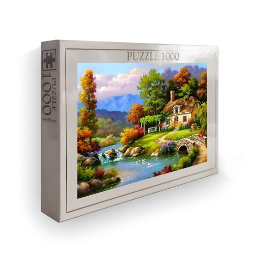 Puzzle, Wallxpert, PZL_07_1000, Multicolor