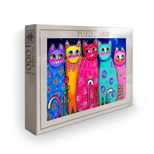 Puzzle, Wallxpert, PZL_079_1000, Multicolor
