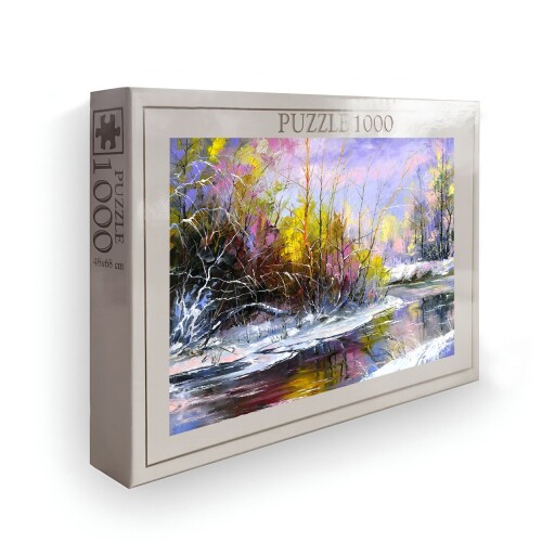 Puzzle, Wallxpert, PZL_080_1000, Multicolor
