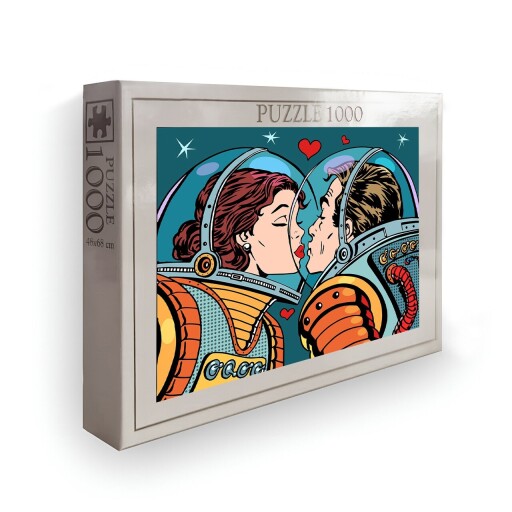 Puzzle, Wallxpert, PZL_091_1000, Multicolor
