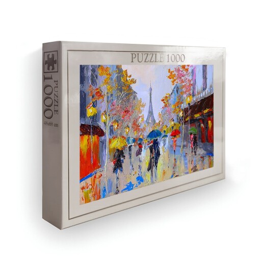 Puzzle, Wallxpert, PZL_097_1000, Multicolor