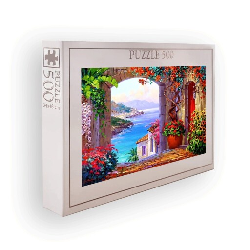 Puzzle, Wallxpert, PZL_010_500, Multicolor