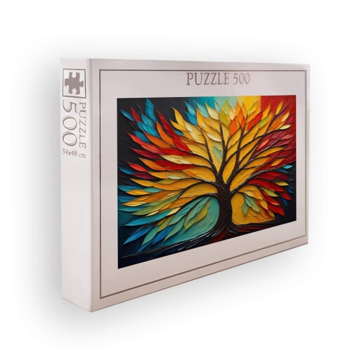 Puzzle, Wallxpert, PZL_0104_500, Multicolor