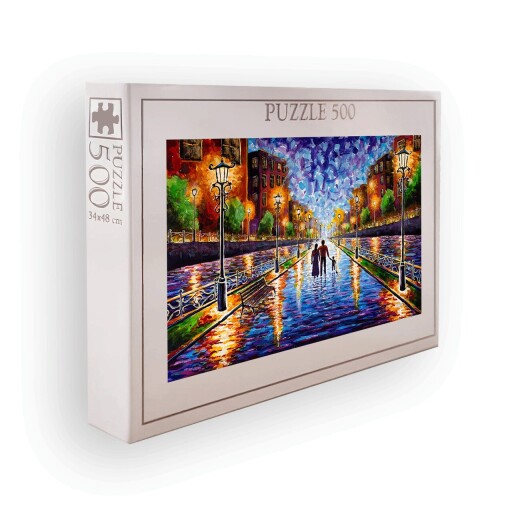 Puzzle, Wallxpert, PZL_0115_500, Multicolor
