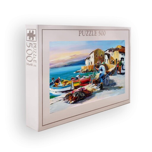 Puzzle, Wallxpert, PZL_012_500, Multicolor