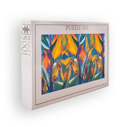 Puzzle, Wallxpert, PZL_0121_500, Multicolor