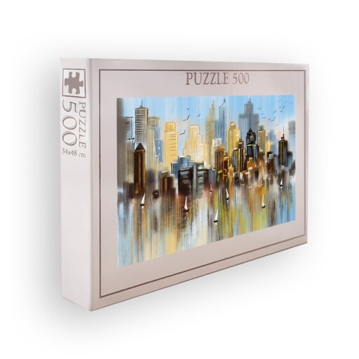 Puzzle, Wallxpert, PZL_0126_500, Multicolor