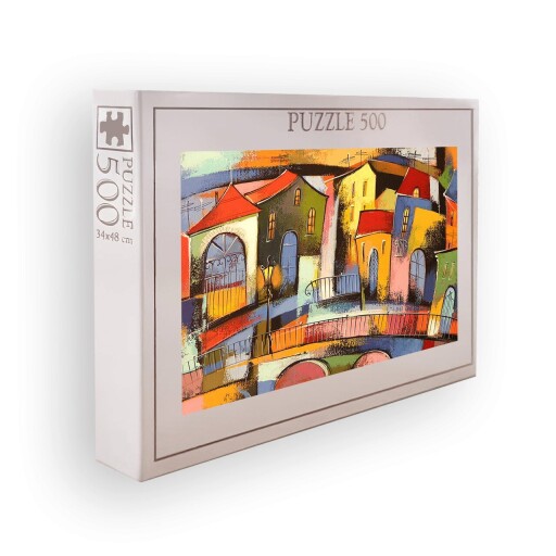 Puzzle, Wallxpert, PZL_0131_500, Multicolor