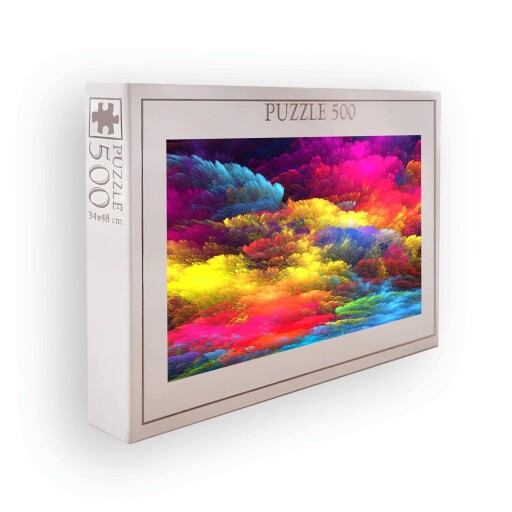 Puzzle, Wallxpert, PZL_0133_500, Multicolor