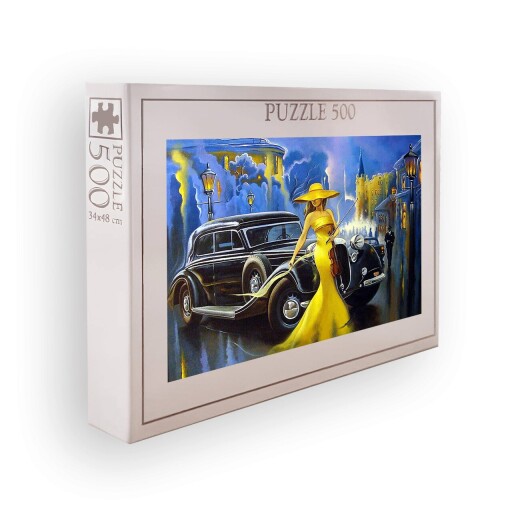 Puzzle, Wallxpert, PZL_0136_500, Multicolor