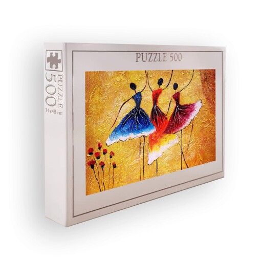Puzzle, Wallxpert, PZL_0139_500, Multicolor