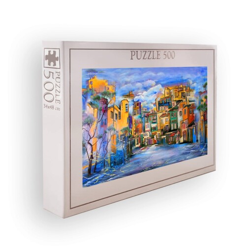 Puzzle, Wallxpert, PZL_0142_500, Multicolor