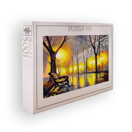 Puzzle, Wallxpert, PZL_0143_500, Multicolor