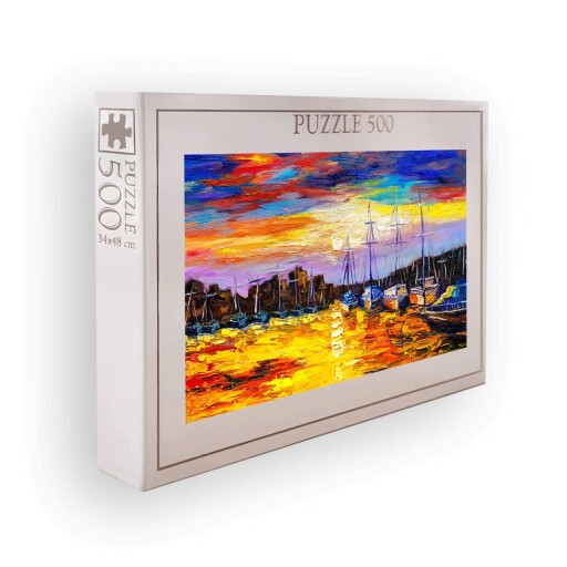 Puzzle, Wallxpert, PZL_0144_500, Multicolor