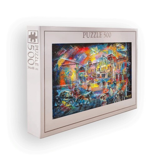 Puzzle, Wallxpert, PZL_0145_500, Multicolor