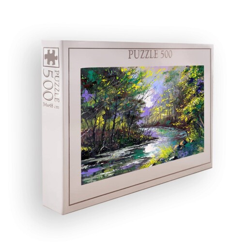 Puzzle, Wallxpert, PZL_0148_500, Multicolor