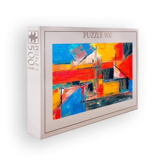 Puzzle, Wallxpert, PZL_0149_500, Multicolor