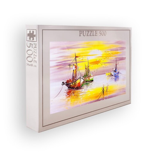 Puzzle, Wallxpert, PZL_0168_500, Multicolor