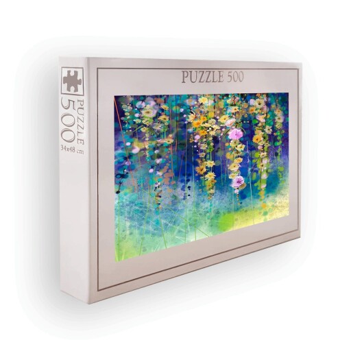 Puzzle, Wallxpert, PZL_0171_500, Multicolor