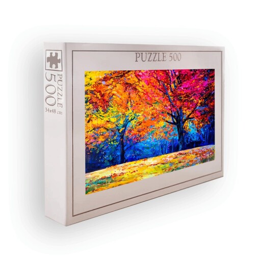 Puzzle, Wallxpert, PZL_0173_500, Multicolor