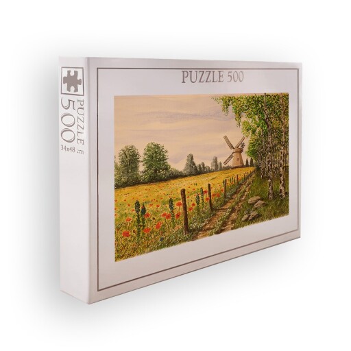Puzzle, Wallxpert, PZL_0180_500, Multicolor