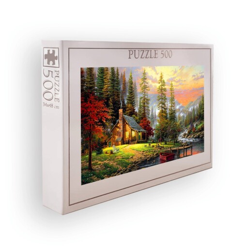Puzzle, Wallxpert, PZL_0183_500, Multicolor